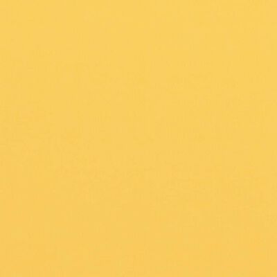 vidaXL Διαχωριστικό Βεράντας Κίτρινο 75 x 500 εκ. Ύφασμα Oxford