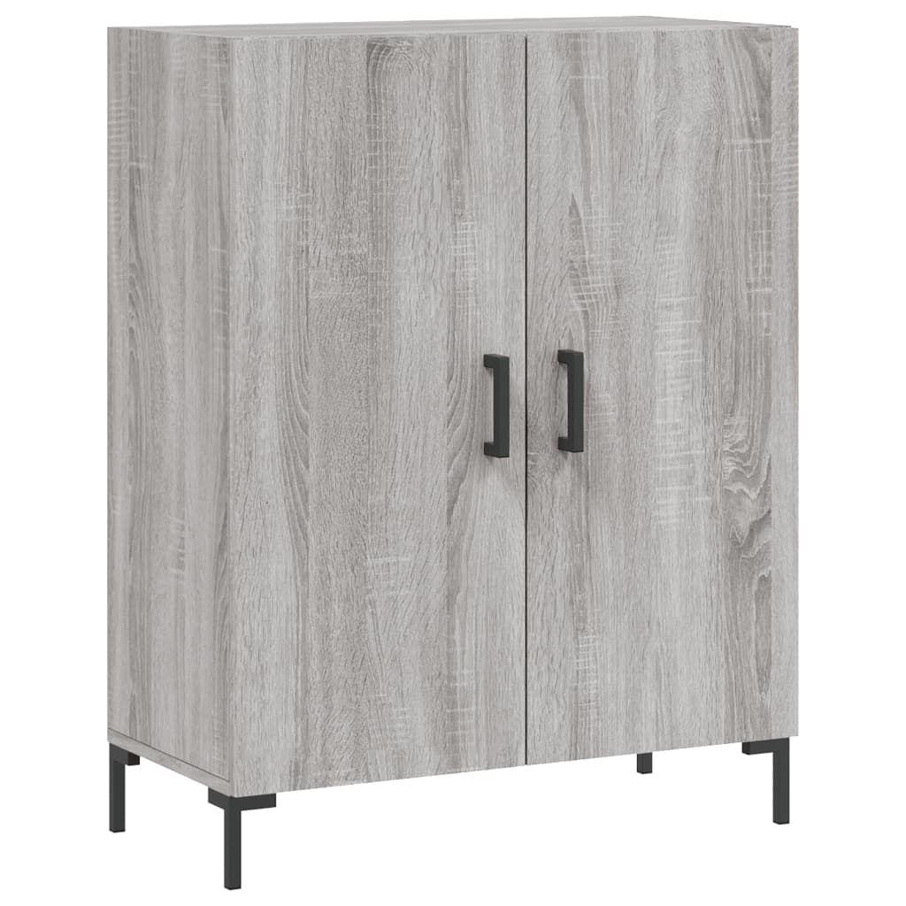 vidaXL Ντουλάπι Γκρι Sonoma 69,5 x 34 x 90 εκ. από Επεξεργασμένο Ξύλο