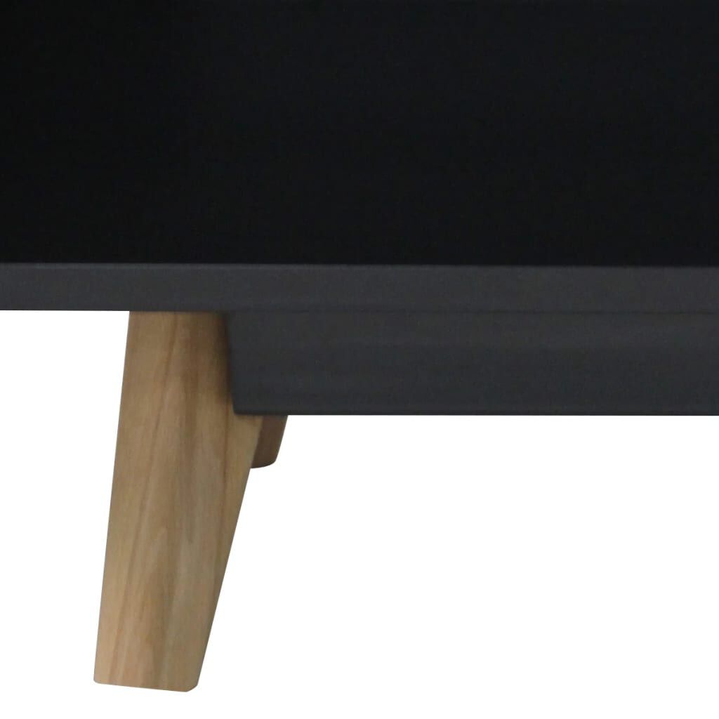 vidaXL Έπιπλο Τηλεόρασης Γυαλιστερό Μαύρο 120 x 40 x 46 εκ. από MDF