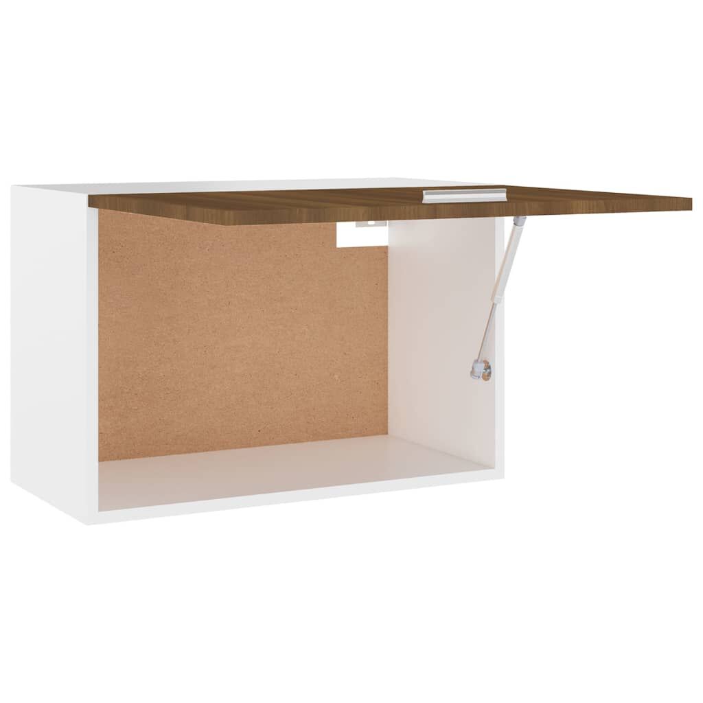 vidaXL Ντουλάπι Κρεμαστό Lyon Καφέ Δρυς 60x31x40εκ. Επεξεργασμένο Ξύλο