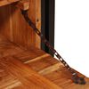 vidaXL Ντουλάπα Παπουτσιών Καφέ 90 x 38 x 45 εκ. Μασίφ ξύλο ακακίας