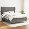 vidaXL &Kappa;&rho;&epsilon;&beta;ά&tau;&iota; Boxspring &mu;&epsilon; &Sigma;&tau;&rho;ώ&mu;&alpha; &Sigma;&kappa;&omicron;ύ&rho;&omicron; &Gamma;&kappa;&rho;&iota; 140x190 &epsilon;&kappa;. &Upsilon;&phi;&alpha;&sigma;&mu;ά&tau;&iota;&nu;&omicron;