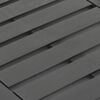 vidaXL Τραπεζάκι Κήπου Ανθρακί 78 x 55 x 38 εκ. Πλαστικό