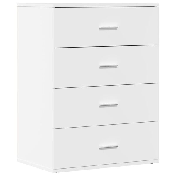 vidaXL Βοηθητικά Ντουλάπια 2 τεμ. Λευκή 60 x 39 x 80 εκ. Επεξεργ. Ξύλο