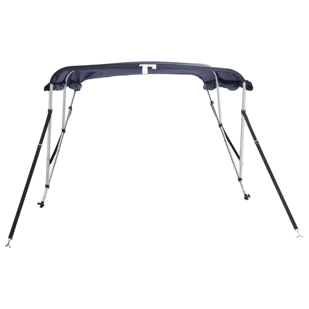 vidaXL Τέντα Σκάφους με 3 Αψίδες Τοιχώματα 183x(154-167)x137 εκ.