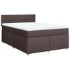 vidaXL &Kappa;&rho;&epsilon;&beta;ά&tau;&iota; Boxspring &mu;&epsilon; &Sigma;&tau;&rho;ώ&mu;&alpha; &Sigma;&kappa;&omicron;ύ&rho;&omicron; &Kappa;&alpha;&phi;έ 140x190 &epsilon;&kappa;. &Upsilon;&phi;&alpha;&sigma;&mu;ά&tau;&iota;&nu;&omicron;