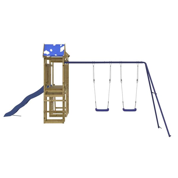 vidaXL Παιδική Χαρά Εξωτερικού Χώρου από Εμποτισμένο Ξύλο Πεύκου