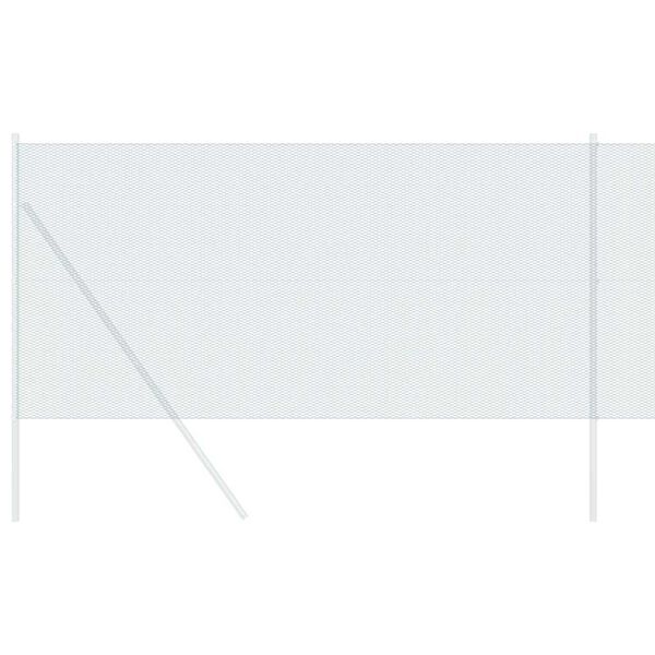vidaXL Εξαγωνικός φράχτης Πράσινο 1.2 x 10 m Ατσάλι