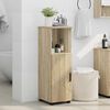 vidaXL Ντουλάπι Μπάνιου Sonoma Δρυς 30 x 35 x 95 εκ Επεξεργασμένο ξύλο
