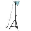 vidaXL Φωτιστικό Δαπέδου 25 W Αντικέ Μπλε 35x35x65/95 εκ. Ε27