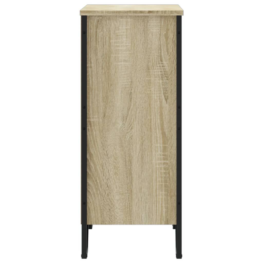 vidaXL Βιβλιοθήκη Sonoma Δρυς 80x31x74,5 εκ. από Επεξεργασμένο Ξύλο