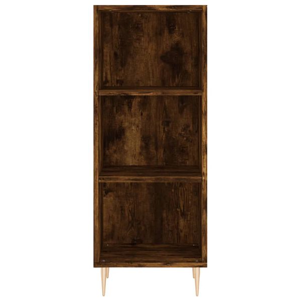 vidaXL Ντουλάπι Καπνιστή Δρυς 34,5 x 32,5 x 90 εκ. από Επεξεργ. Ξύλο