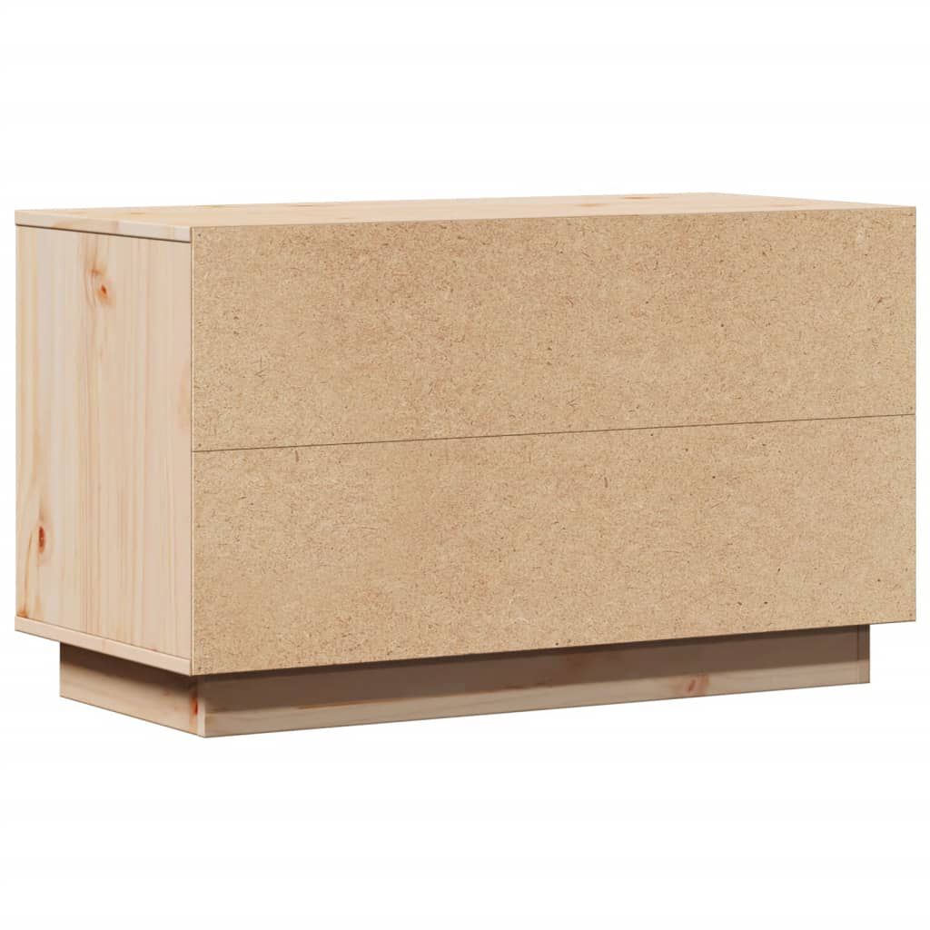 vidaXL Έπιπλο Τηλεόρασης 74 x 35 x 44 εκ. από Μασίφ Ξύλο Πεύκου