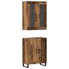 vidaXL Highboard 2 &tau;&mu;&chi;. &Pi;&alpha;&lambda;&alpha;&iota;ό &xi;ύ&lambda;&omicron; 69,5 x 34 x 180 &epsilon;&kappa;.