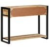vidaXL Τραπέζι κονσόλας 100x35x75 cm Στερεό ακατέργαστο ξύλο Mango