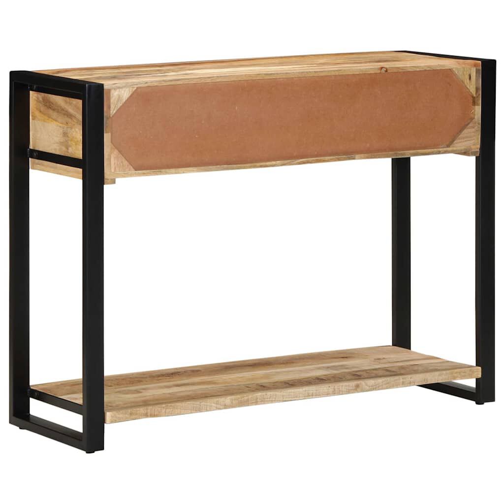 vidaXL Τραπέζι κονσόλας 100x35x75 cm Στερεό ακατέργαστο ξύλο Mango