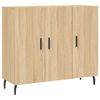 vidaXL &Nu;&tau;&omicron;&upsilon;&lambda;ά&pi;&iota; Sonoma &delta;&rho;&upsilon;&sigmaf; 90x34x80 &epsilon;&kappa;. &Epsilon;&pi;&epsilon;&xi;&epsilon;&rho;&gamma;&alpha;&sigma;&mu;έ&nu;&omicron; &Xi;ύ&lambda;&omicron;
