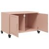 vidaXL Έπιπλο Τηλεόρασης Ροζ 68 x 39 x 43,5 εκ. Χάλυβας