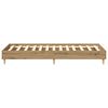 vidaXL Πλαίσιο κρεβατιού χωρίς στρώμα Artisan Oak 75x190 cm