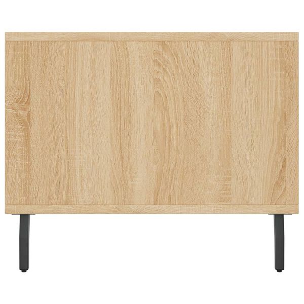 vidaXL Τραπεζάκι Σαλονιού Sonoma Δρυς 90x50x40 εκ. Επεξεργασμένο Ξύλο