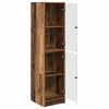 vidaXL Highboard &Pi;&alpha;&lambda;&iota;ό &Xi;ύ&lambda;&omicron; 35 x 37 x 142 &epsilon;&kappa; &Epsilon;&pi;&epsilon;&xi;&epsilon;&rho;&gamma;&alpha;&sigma;&mu;έ&nu;&omicron; &xi;ύ&lambda;&omicron;
