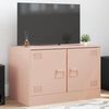 vidaXL Έπιπλο Τηλεόρασης Ροζ 67 x 39 x 44 εκ. από Χάλυβα