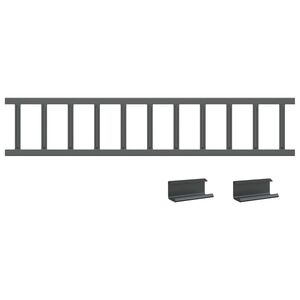 vidaXL &Phi;&rho;&omicron;&upsilon;&rho;ό&sigmaf; &chi;&iota;&omicron;&nu;&iota;&omicron;ύ &omicron;&rho;&omicron;&phi;ή&sigmaf; &Alpha;&nu;&theta;&rho;&alpha;&kappa;ί 100 x 2,5 x 20 &epsilon;&kappa; &Alpha;&tau;&sigma;ά&lambda;&iota;