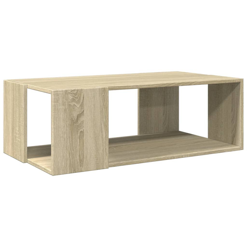 vidaXL Τραπεζάκι Σαλονιού Sonoma Δρυς 89,5x48x30εκ. Επεξεργασμένο Ξύλο