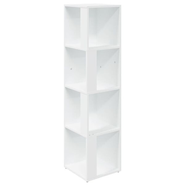 vidaXL Ντουλάπι Γωνία Λευκό 33 x 33 x 132 εκ. από Μοριοσανίδα