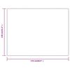 vidaXL Κουβέρτα Απόλυτο Γκρι 130 x 170 εκ. από Πολυεστέρα
