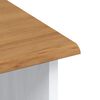 vidaXL Κλουβί με ράφι ASKIM Λευκό 91 x 40 x 184 εκ. Μασίφ ξύλο πεύκου