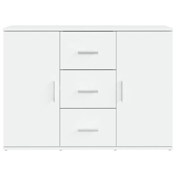 vidaXL Ντουλάπι Λευκό 91 x 29,5 x 65 εκ. από Επεξεργασμένο Ξύλο