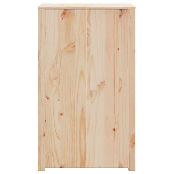 vidaXL Ντουλάπα εξωτερικής κουζίνας 55x55x92 cm Μασίφ ξύλο πεύκου