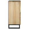 vidaXL Πλαϊνό Γραφείο Καφέ 60 x 33 x 75 cm Μασίφ ξύλο μάνγκο