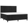 vidaXL &Kappa;&rho;&epsilon;&beta;ά&tau;&iota; Boxspring &mu;&epsilon; &Sigma;&tau;&rho;ώ&mu;&alpha; &Mu;&alpha;ύ&rho;&omicron; 180x200 &epsilon;&kappa;. &Beta;&epsilon;&lambda;&omicron;ύ&delta;&iota;&nu;&omicron;
