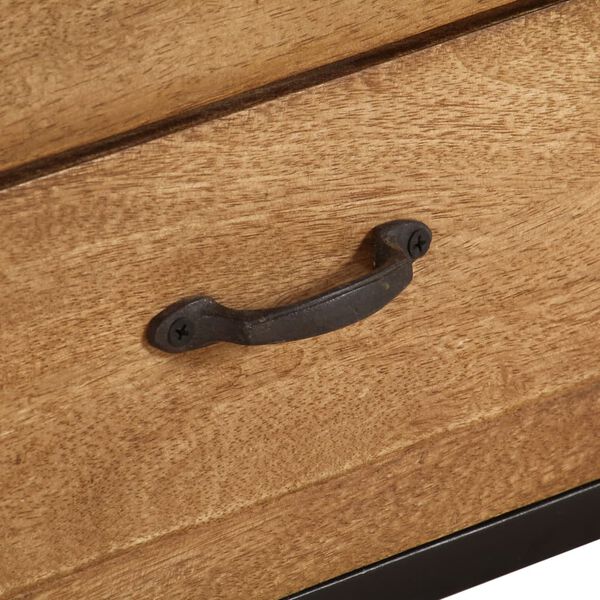 vidaXL Έπιπλο Τηλεόρασης 140 x 30 x 40 εκ. από Μασίφ Ξύλο Μάνγκο