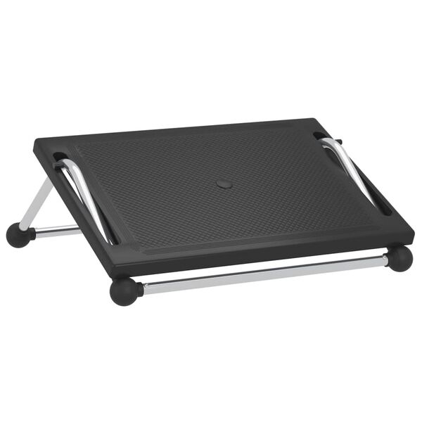 vidaXL Υποπόδιο Μαύρο 45 x 40 x 13,5 εκ.