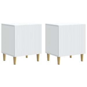 vidaXL &Kappa;&omicron;&mu;&omicron;&delta;ί&nu;&omicron; 2 pcs &Lambda;&epsilon;&upsilon;&kappa;ό 43 x 34,5 x 50 &epsilon;&kappa; &Epsilon;&pi;&epsilon;&xi;&epsilon;&rho;&gamma;&alpha;&sigma;&mu;έ&nu;&omicron; &Xi;ύ&lambda;&omicron;