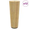 vidaXL &Pi;ό&delta;&iota;&alpha; &Epsilon;&pi;ί&pi;&lambda;&omega;&nu; 12 &tau;&epsilon;&mu;. &Kappa;&alpha;&phi;έ &Oslash; 44 x 100 mm &Sigma;&tau;&epsilon;&rho;&epsilon;ό &Xi;ύ&lambda;&omicron; &Epsilon;&upsilon;&kappa;&alpha;&lambda;ύ&pi;&tau;&omicron;&upsilon;
