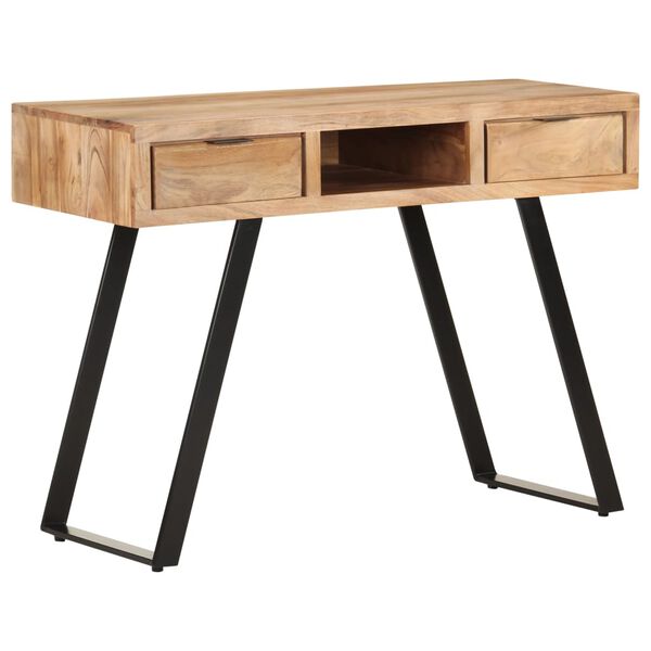 vidaXL Γραφείο Live Edge 107x45x79 εκ. από Μασίφ Ξύλο Ακακίας