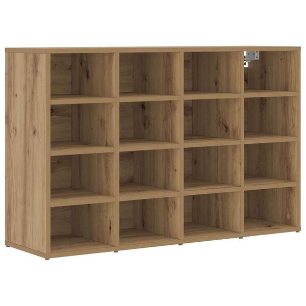 vidaXL &Nu;&tau;&omicron;&upsilon;&lambda;ά&pi;&alpha; &Pi;&alpha;&pi;&omicron;&upsilon;&tau;&sigma;&iota;ώ&nu; &mu;&epsilon; &rho;ά&phi;&iota; Artisan Oak 103 x 30 x 67 &epsilon;&kappa;.