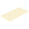 vidaXL Πάνελ Τοίχου 12 τεμ. Κρεμ 60 x 30 εκ. 2,16 μ² Συνθετικό Δέρμα
