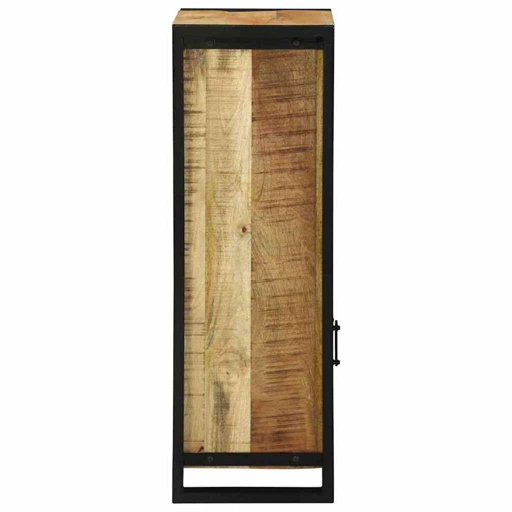 vidaXL Ντουλάπα Μπάνιου με ράφι Καφέ 40 x 30 x 90 cm Μασίφ ξύλο μάνγκο