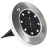 vidaXL Σποτ Ηλιακά Χωνευτά - Καρφωτά LED 8 τεμ. Θερμό Λευκό