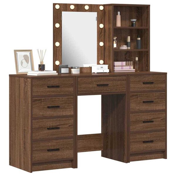 vidaXL &Tau;&rho;&alpha;&pi;έ&zeta;&iota; &pi;&epsilon;&rho;&iota;&pi;&omicron;ί&eta;&sigma;&eta;&sigmaf; &mu;&epsilon; &sigma;&upsilon;&rho;&tau;ά&rho;&iota; 3 pcs &Kappa;&alpha;&phi;έ 40 x 41 x 135 &epsilon;&kappa;.