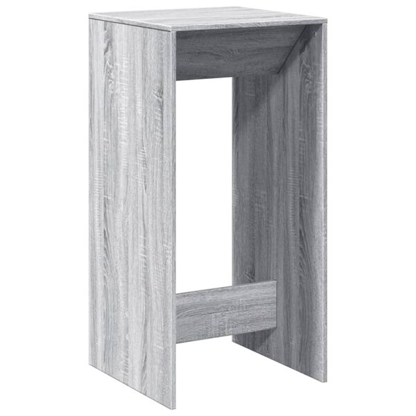 vidaXL Τραπέζι Κονσόλα Γκρι Sonoma 51x50x103,5 εκ. από Επεξεργ. Ξύλο