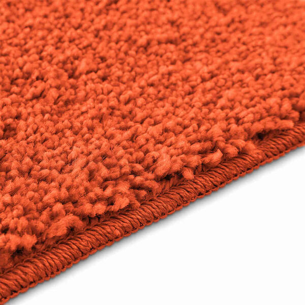 vidaXL Πατάκι μπάνιου 3 pcs Πορτοκαλί 50 x 50 cm Πολυπροπυλένιο
