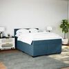 vidaXL &Kappa;&rho;&epsilon;&beta;ά&tau;&iota; Boxspring &mu;&epsilon; &Sigma;&tau;&rho;ώ&mu;&alpha; &Mu;&pi;&lambda;&epsilon; 140x190 &epsilon;&kappa;. &Beta;&epsilon;&lambda;&omicron;ύ&delta;&iota;&nu;&omicron;