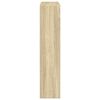 vidaXL Πλαίσιο Τζακιού Sonoma Δρυς 81x18x82 εκ. από Επεξ. Ξύλο