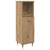 vidaXL Σετ Επίπλων Μπάνιου με ράφι 3 pcs Artisan Oak 30 x 30 x 180 cm